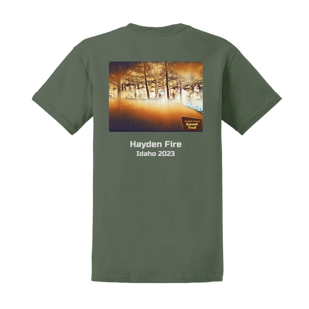 Hayden Fire v1 - Unisex Ultra Cotton T-Shirt - Gildan 2000 (Adult)