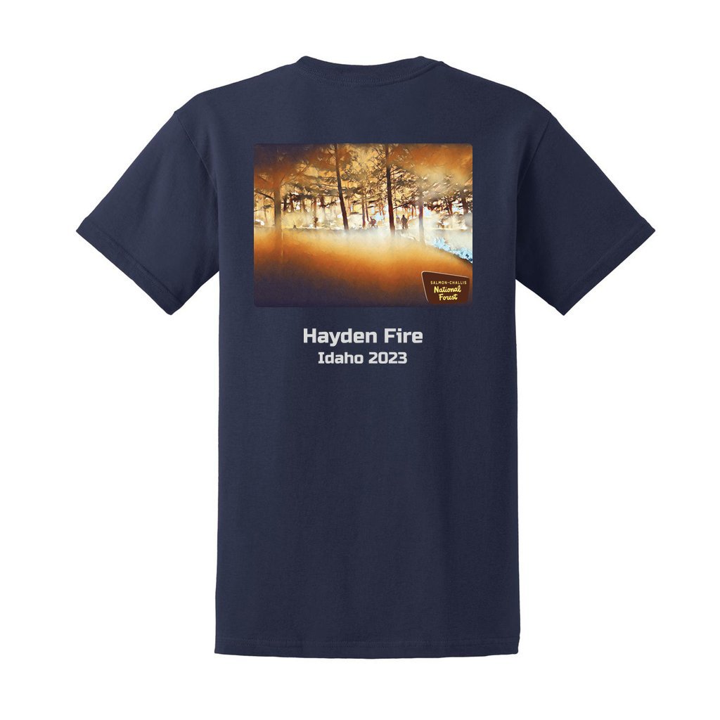 Hayden Fire v1 - Unisex Ultra Cotton T-Shirt - Gildan 2000 (Adult) - Image 8